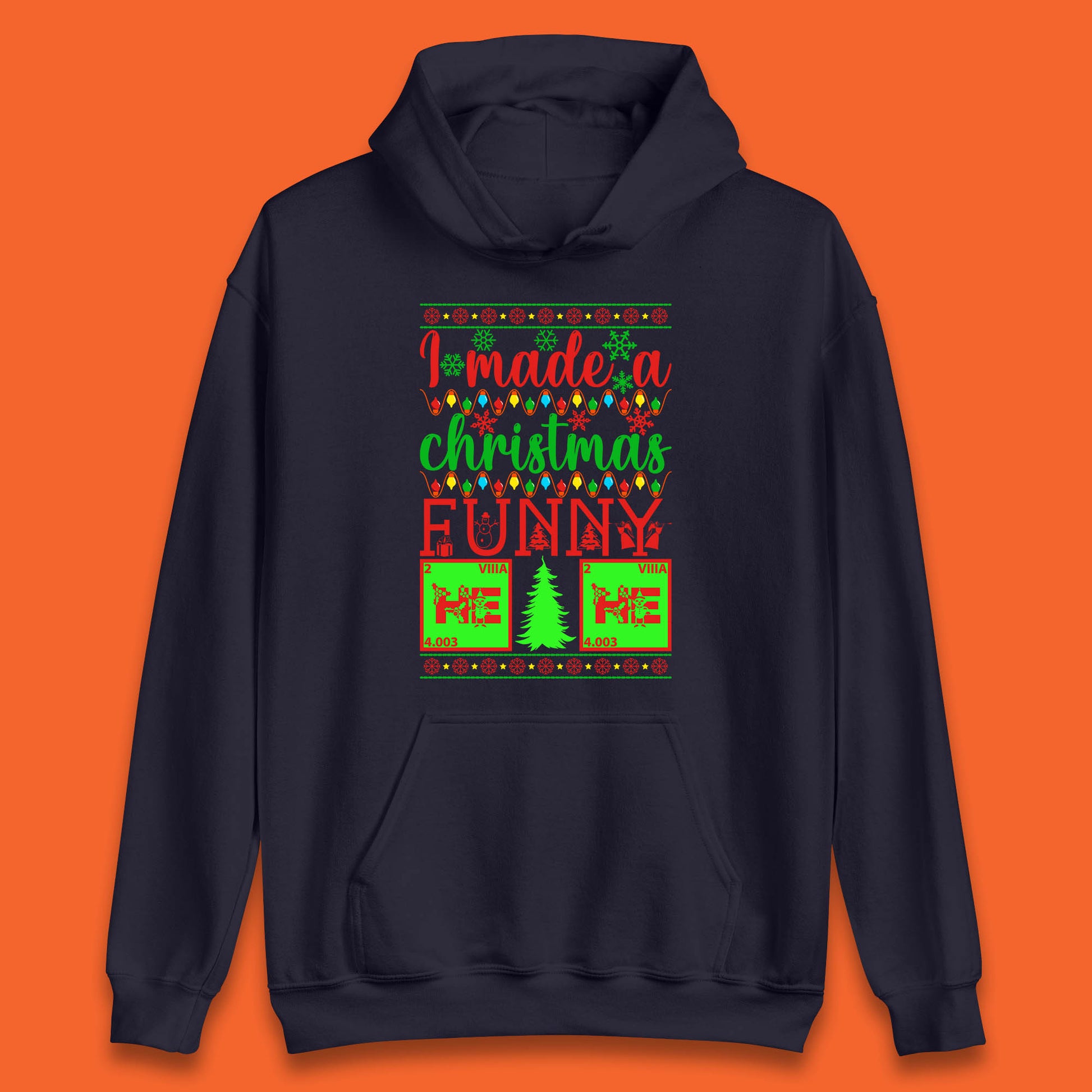 periodic table hoodie