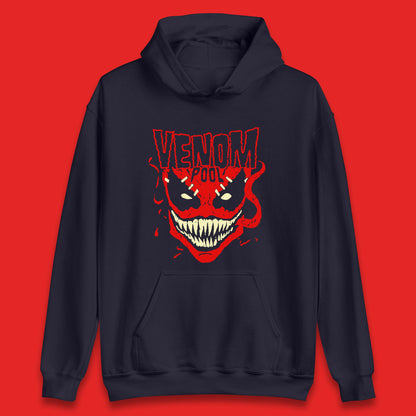 Venom Pool Marvel Avengers Venom Face Venom-Pool Marvel Comics Superhero Marvel Universe Movie Character Unisex Hoodie