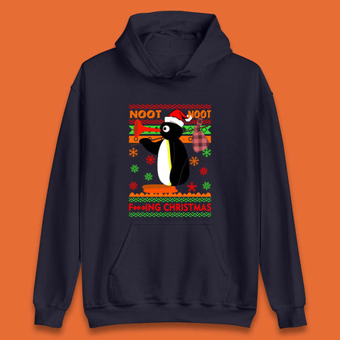 Noot Noot Penguin Christmas Unisex Hoodie