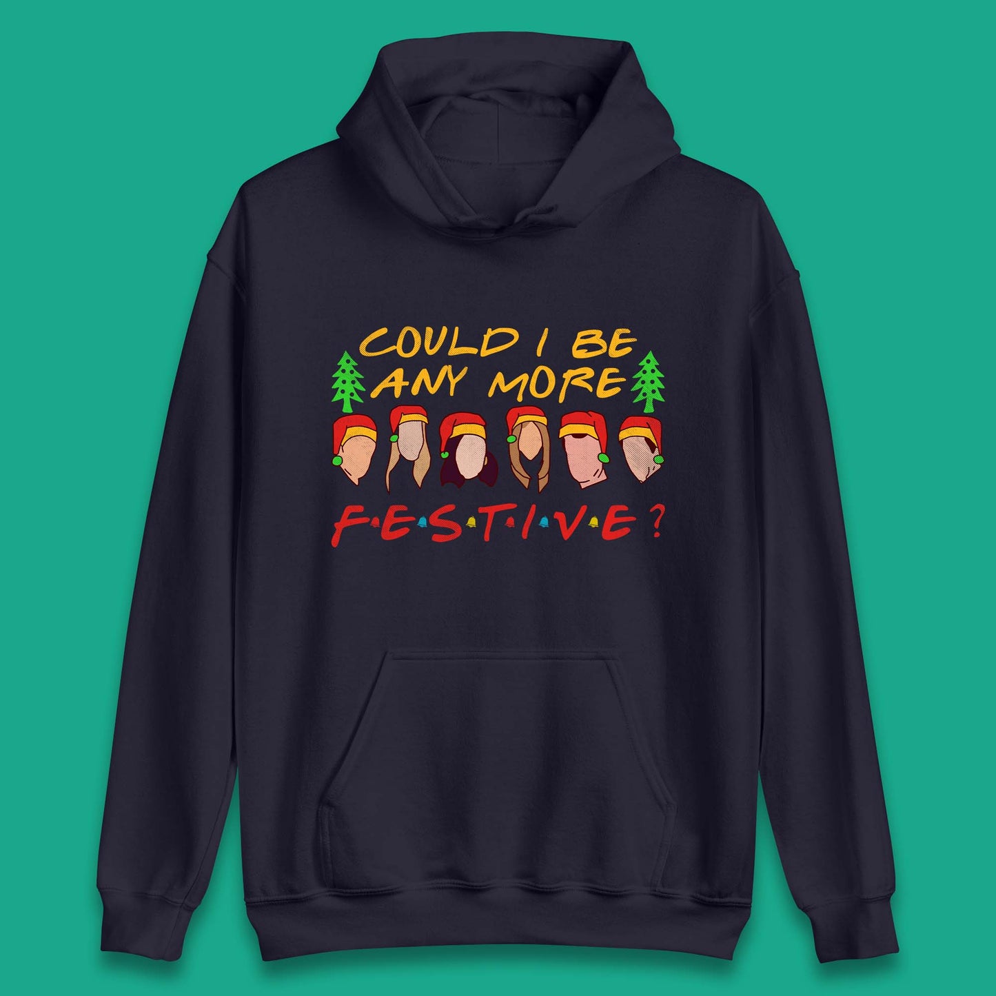 Friends Inspired Christmas Unisex Hoodie