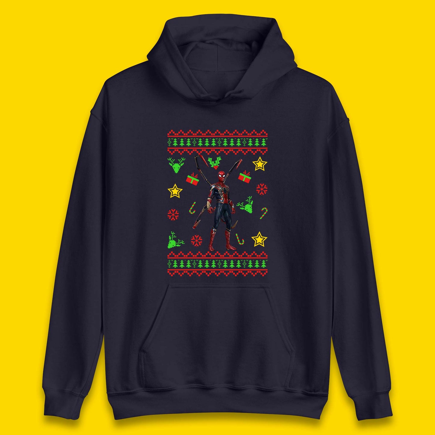Spiderman Christmas Unisex Hoodie