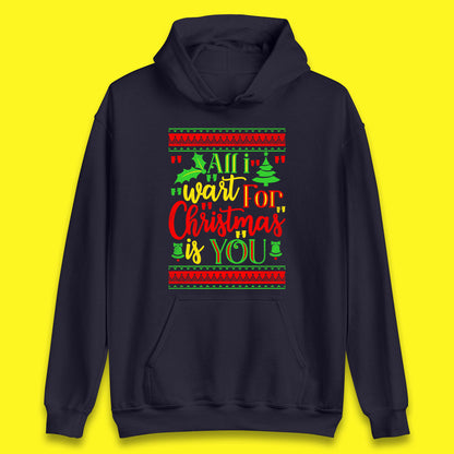 all i want for christmas is you hoodie