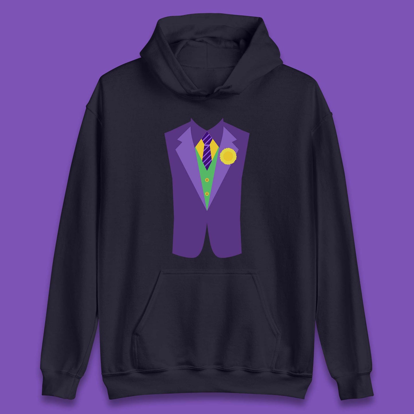 Funny Tuxedo Mardi Gras Tux Party Celebration Costume Unisex Hoodie