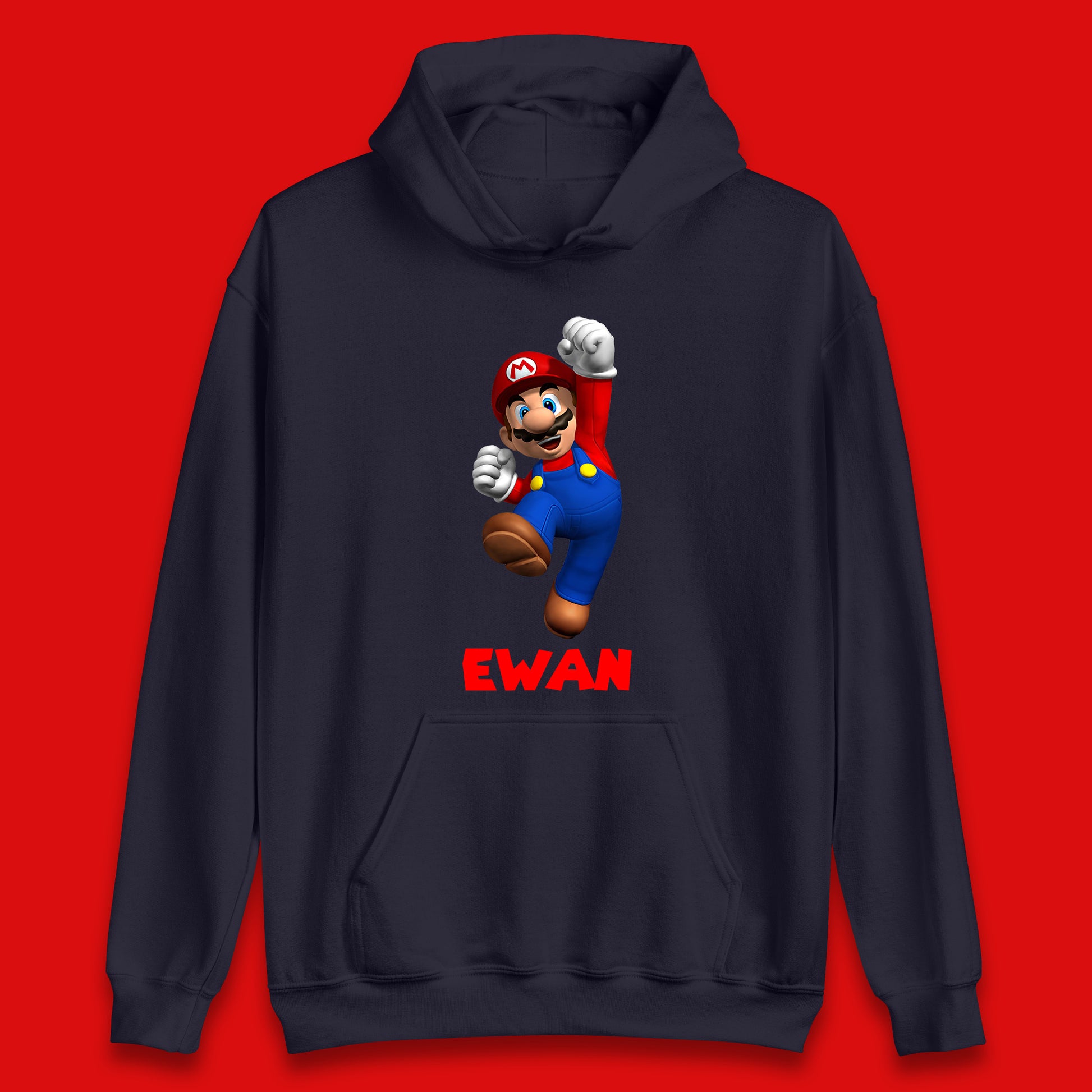 Custom Super Mario Hoodie UK