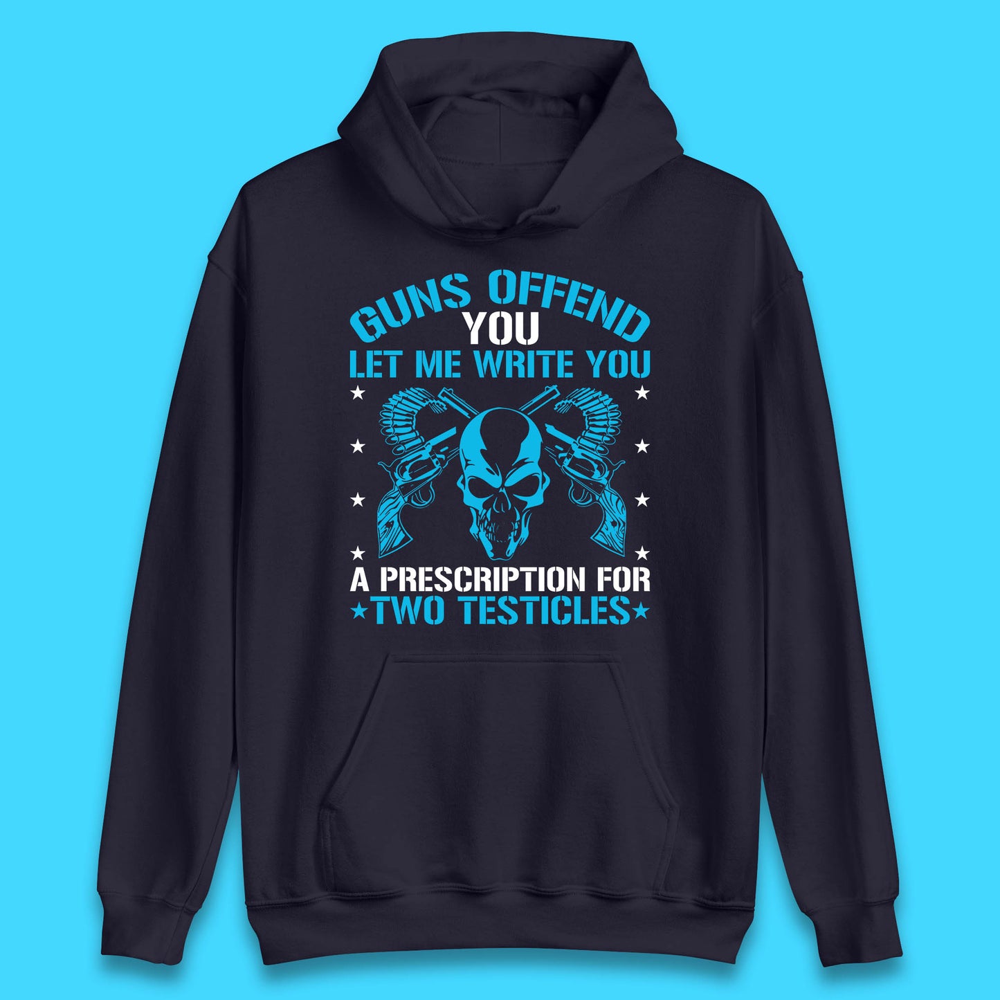 2nd Amendment Guns Offend You Let Me Write You Unisex Hoodie
