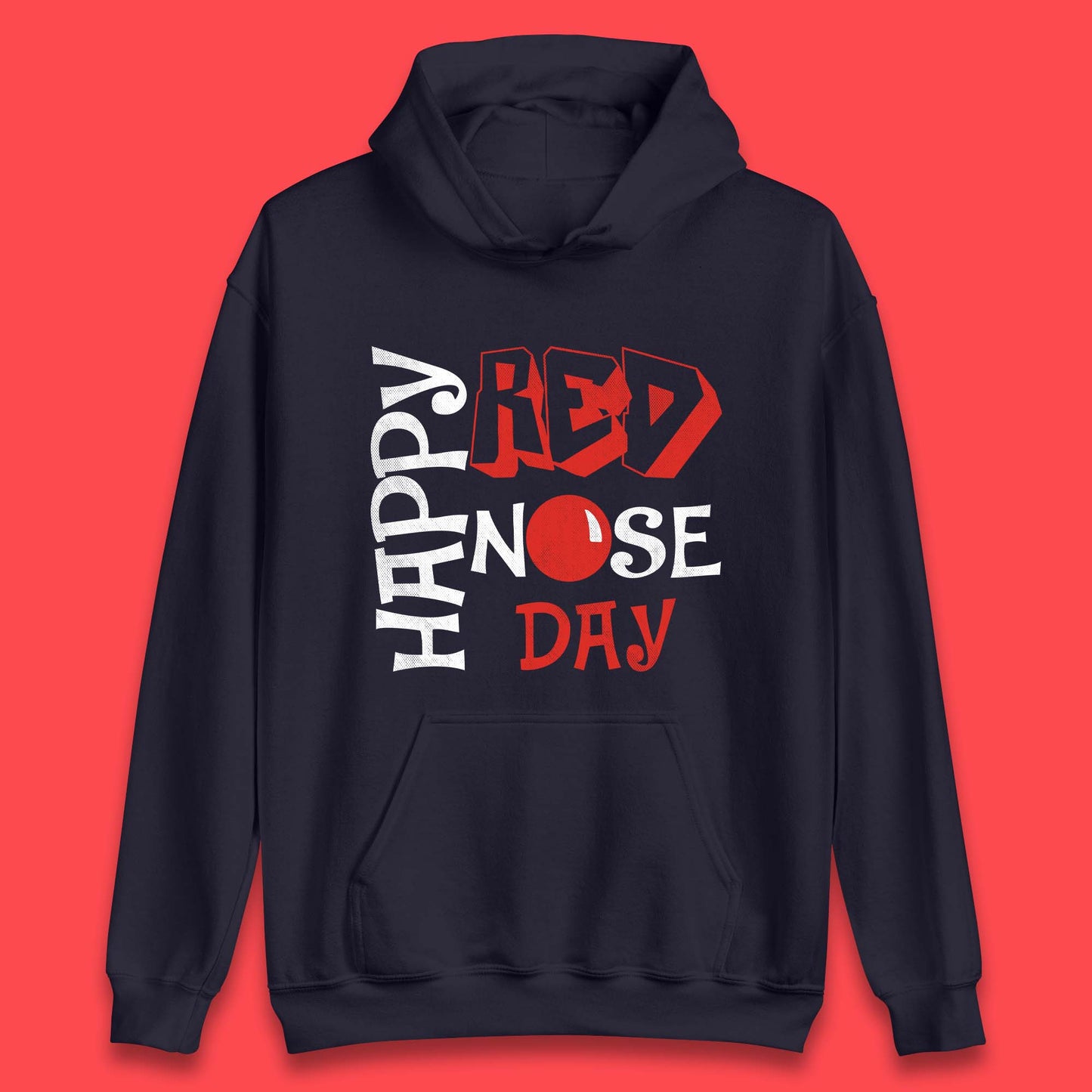 Happy Red Nose Day Unisex Hoodie