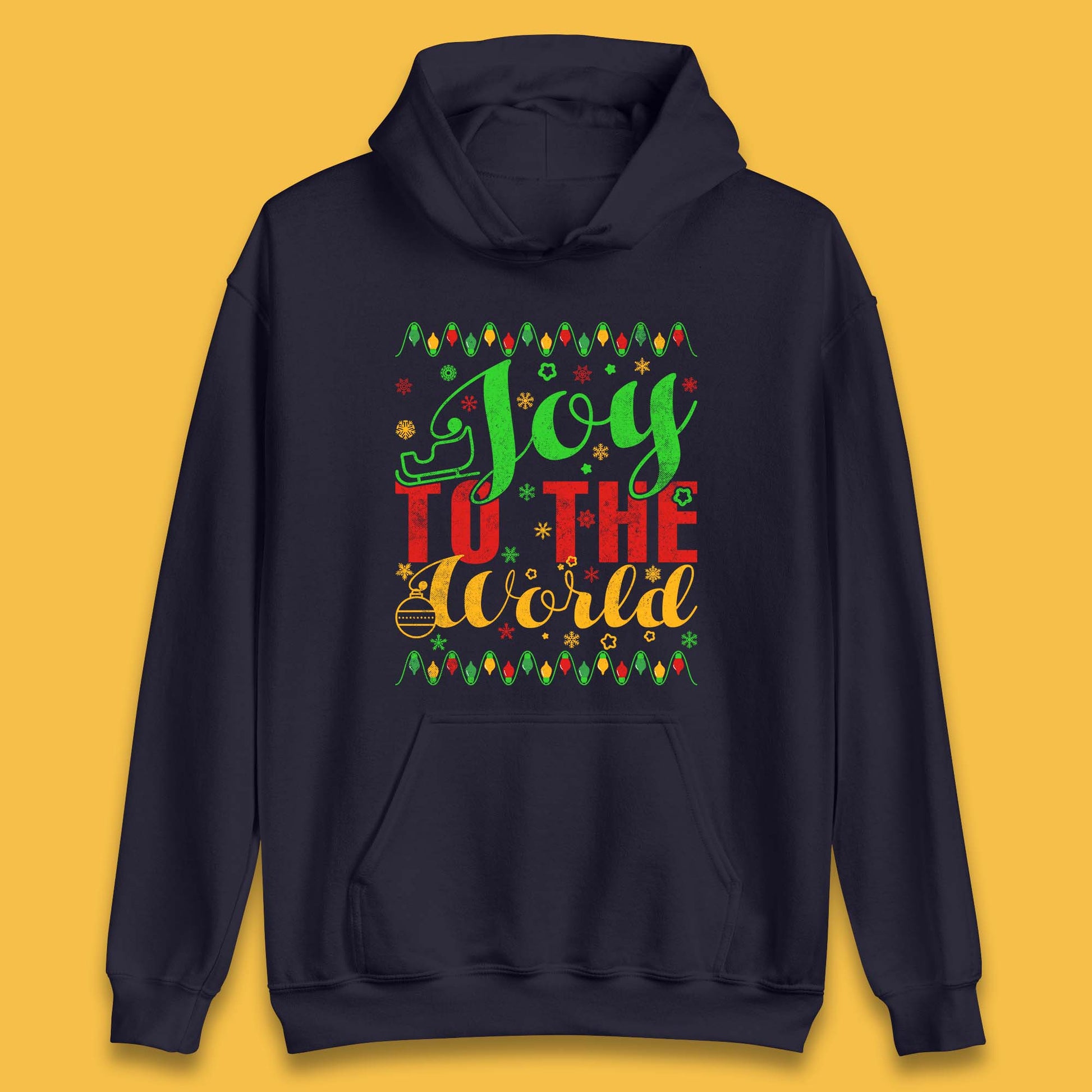 merry christmas joy to the world hoodie