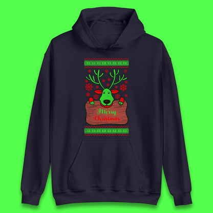 merry christmas reindeer hoodie