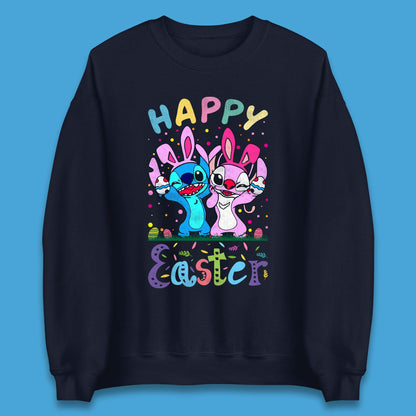 Happy Easter Stitch Unisex Sweatshirt