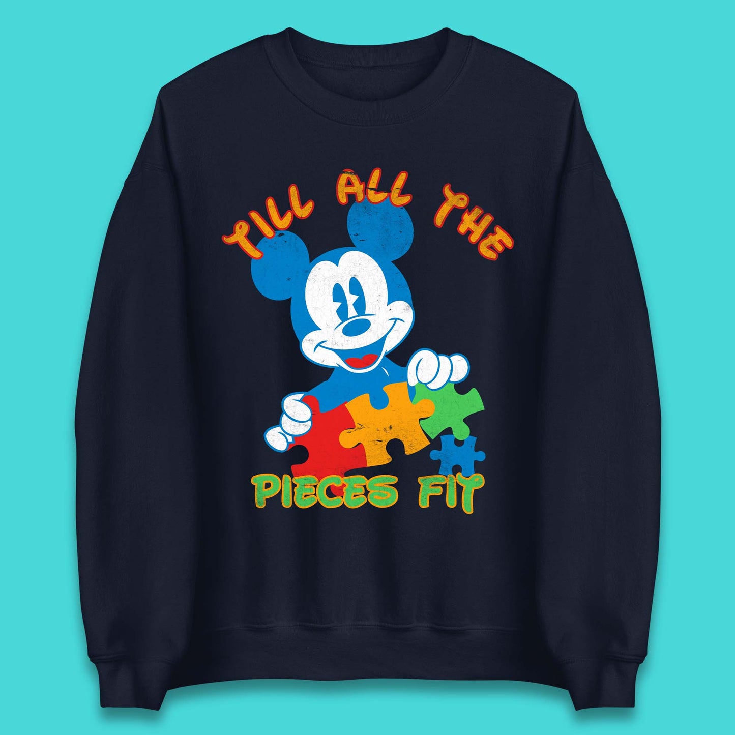 Autism Mickey Mouse Unisex Sweatshirt