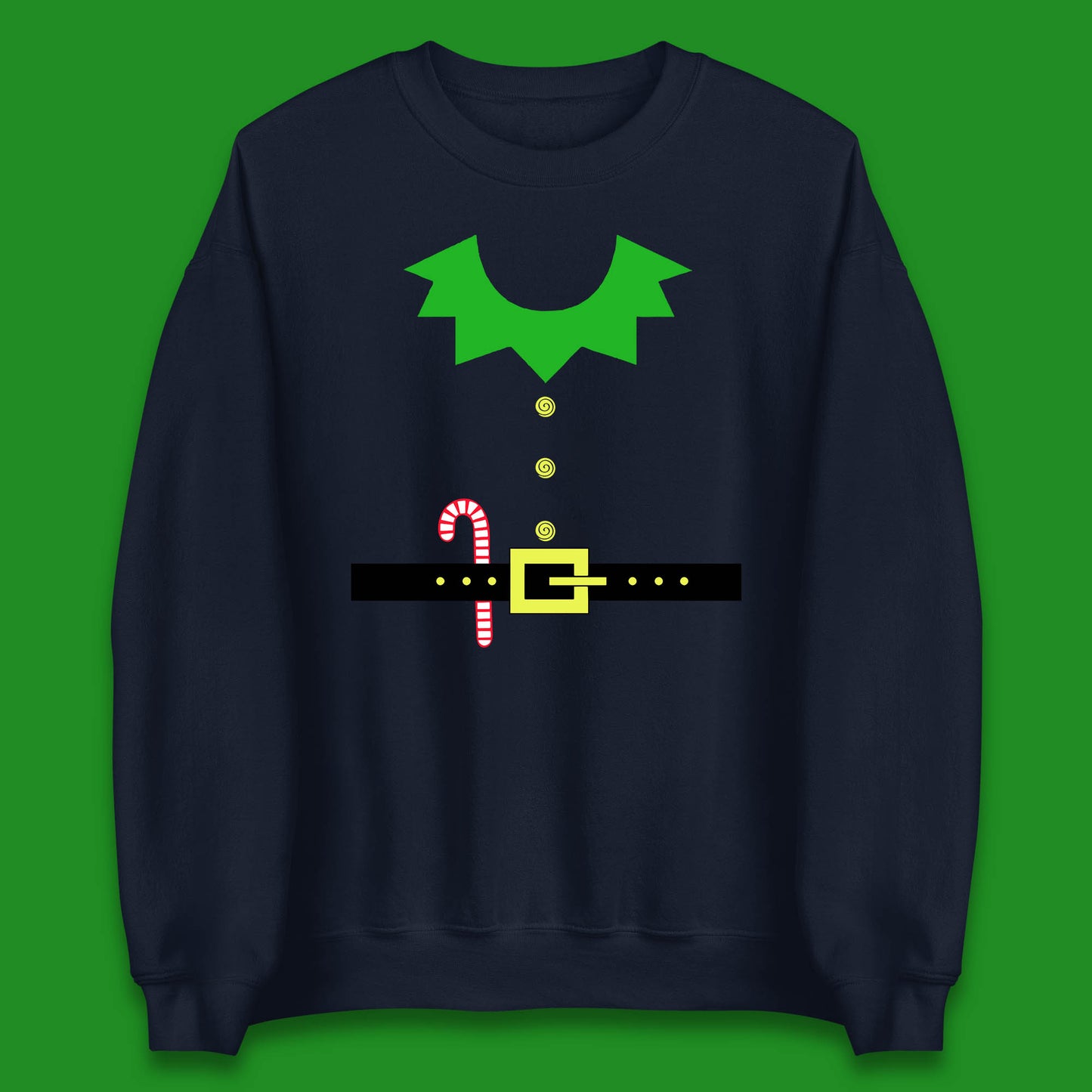 christmas elf costume christmas candy sweatshirt