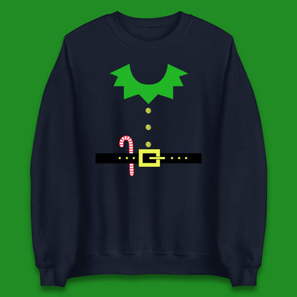 christmas elf costume christmas candy sweatshirt