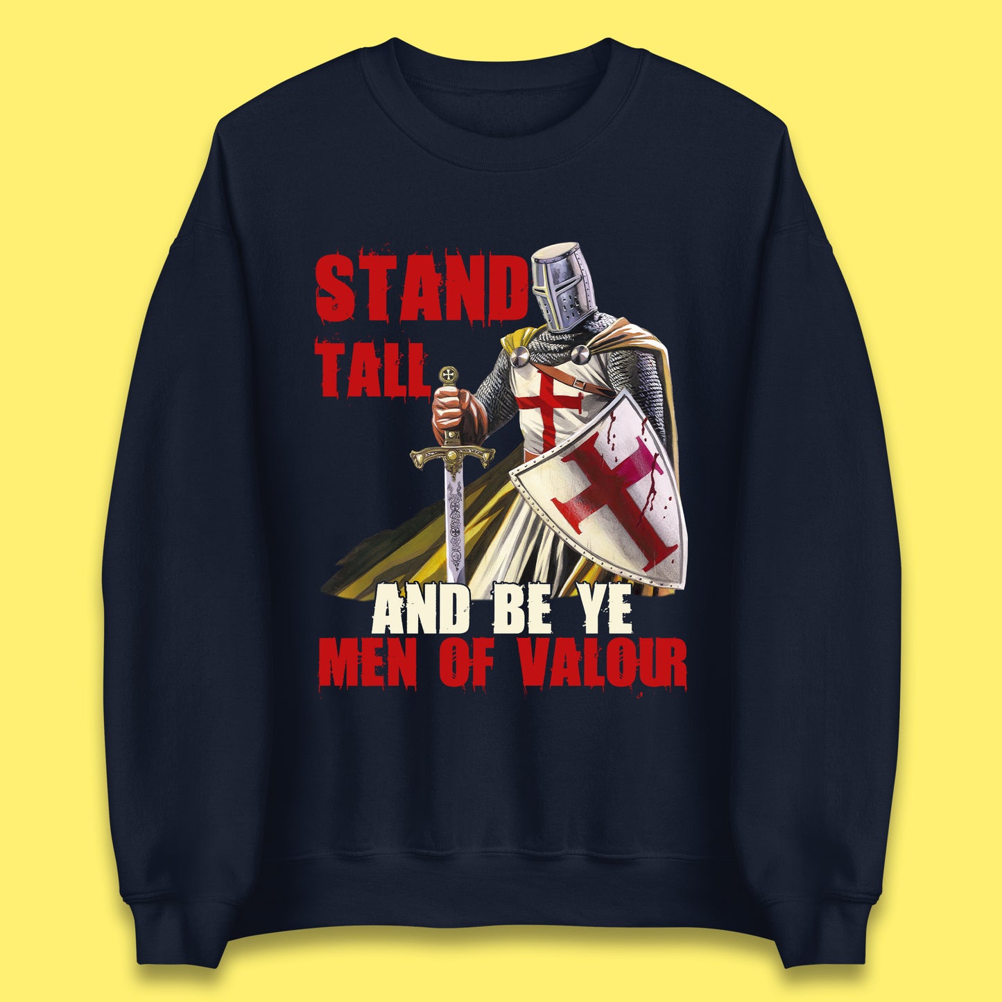 St George Day England Warrior Unisex Sweatshirt