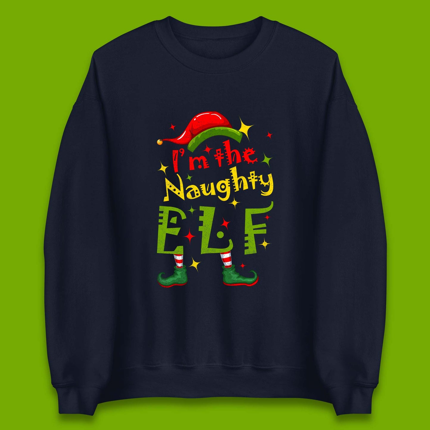 naughty elf sweatshirt
