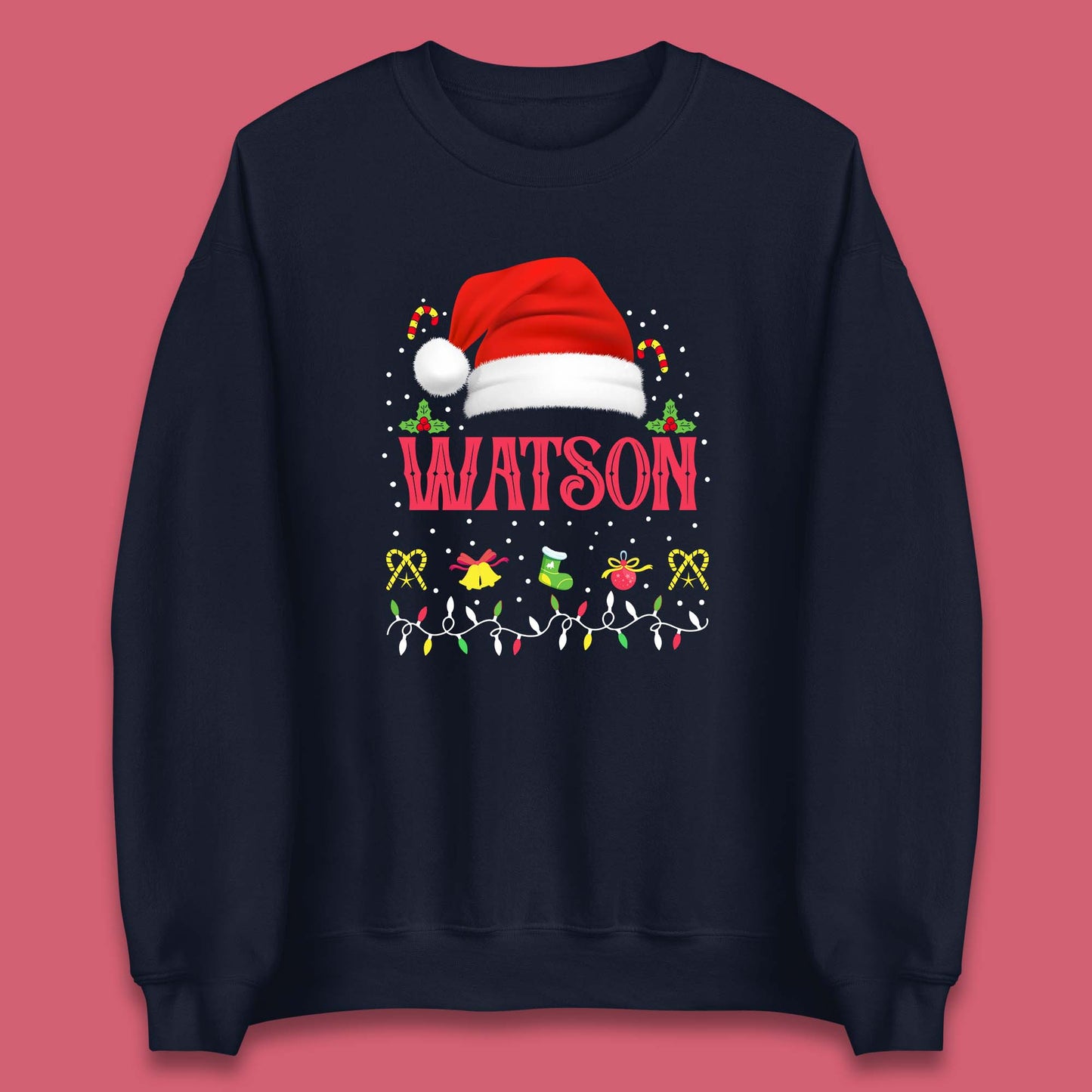 christmas santa claus hat sweatshirt