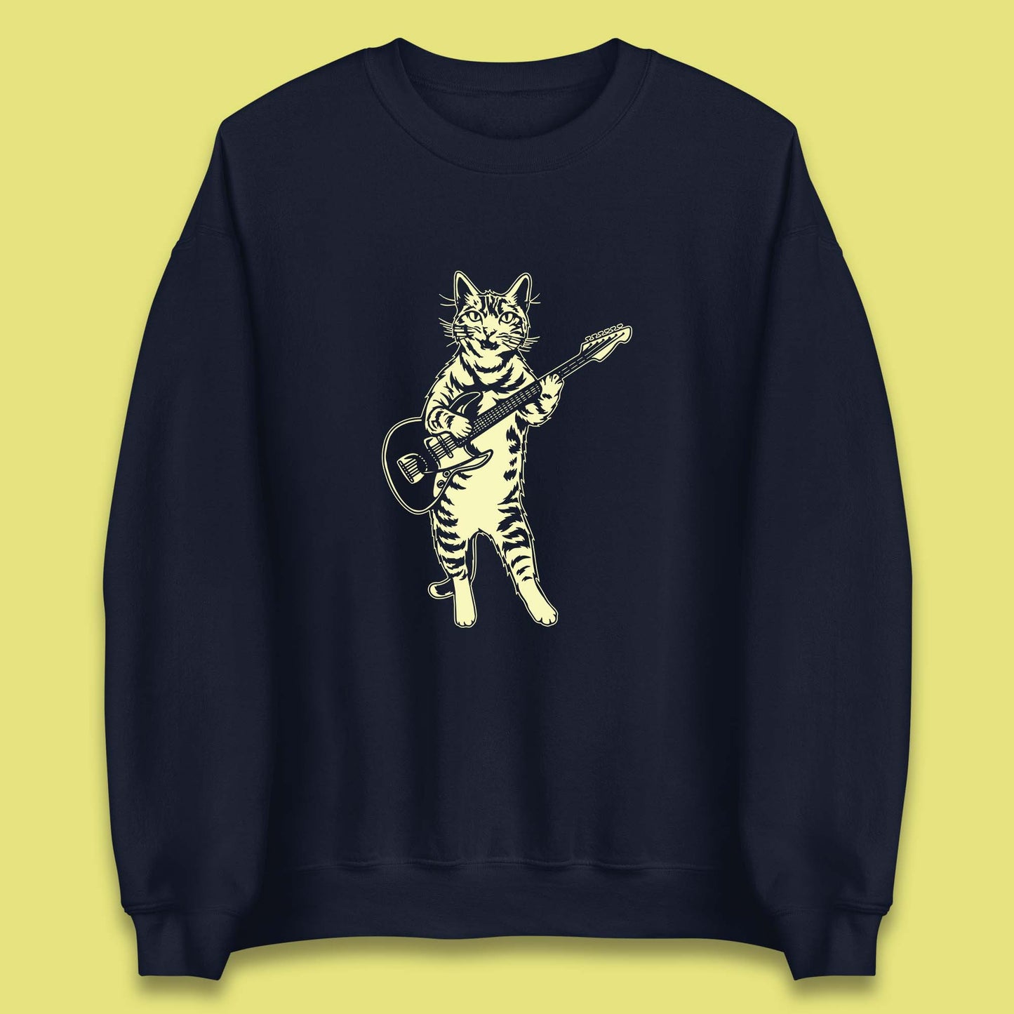 Cat Playing Guitar Jumper
