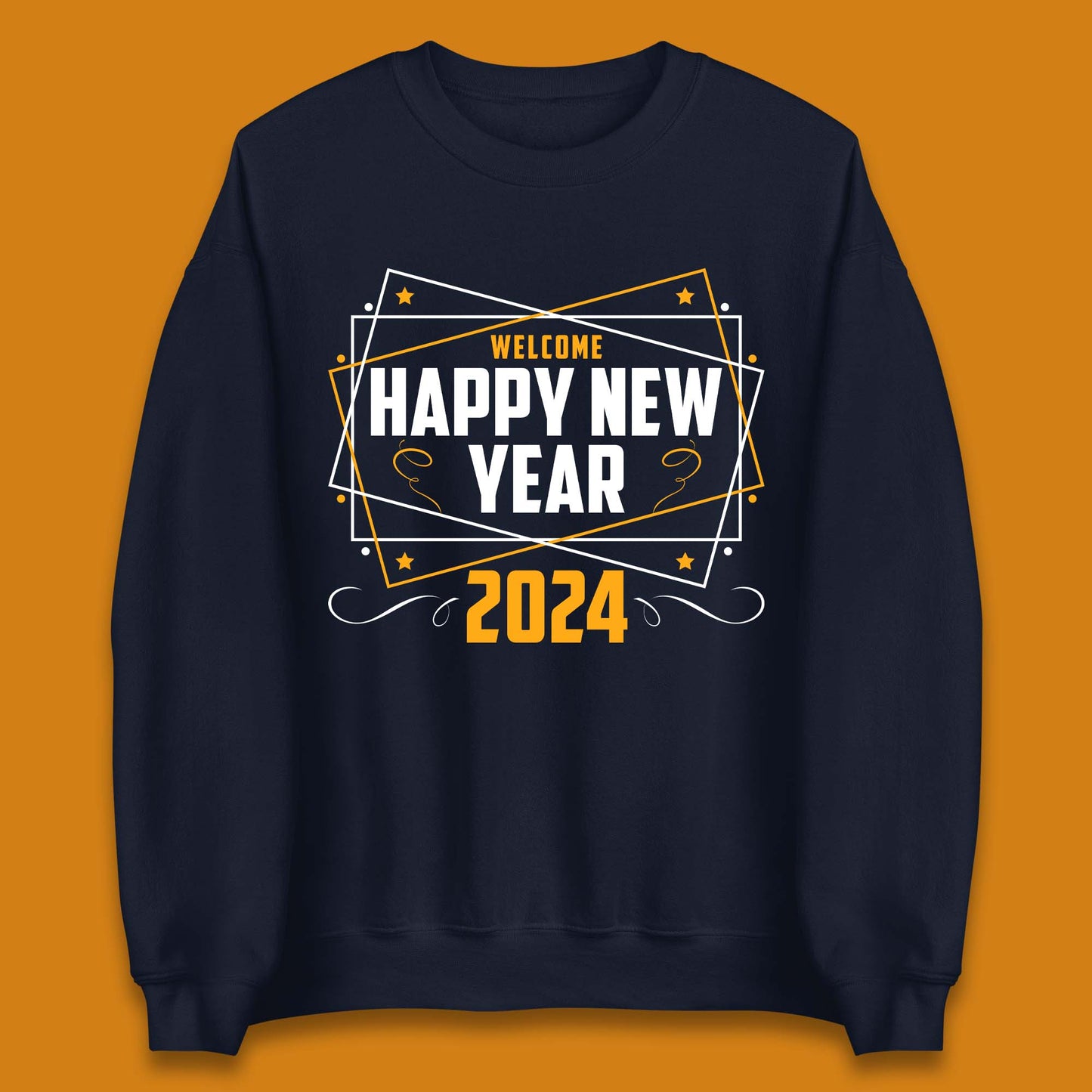 Welcome Happy New Year 2024 Unisex Sweatshirt