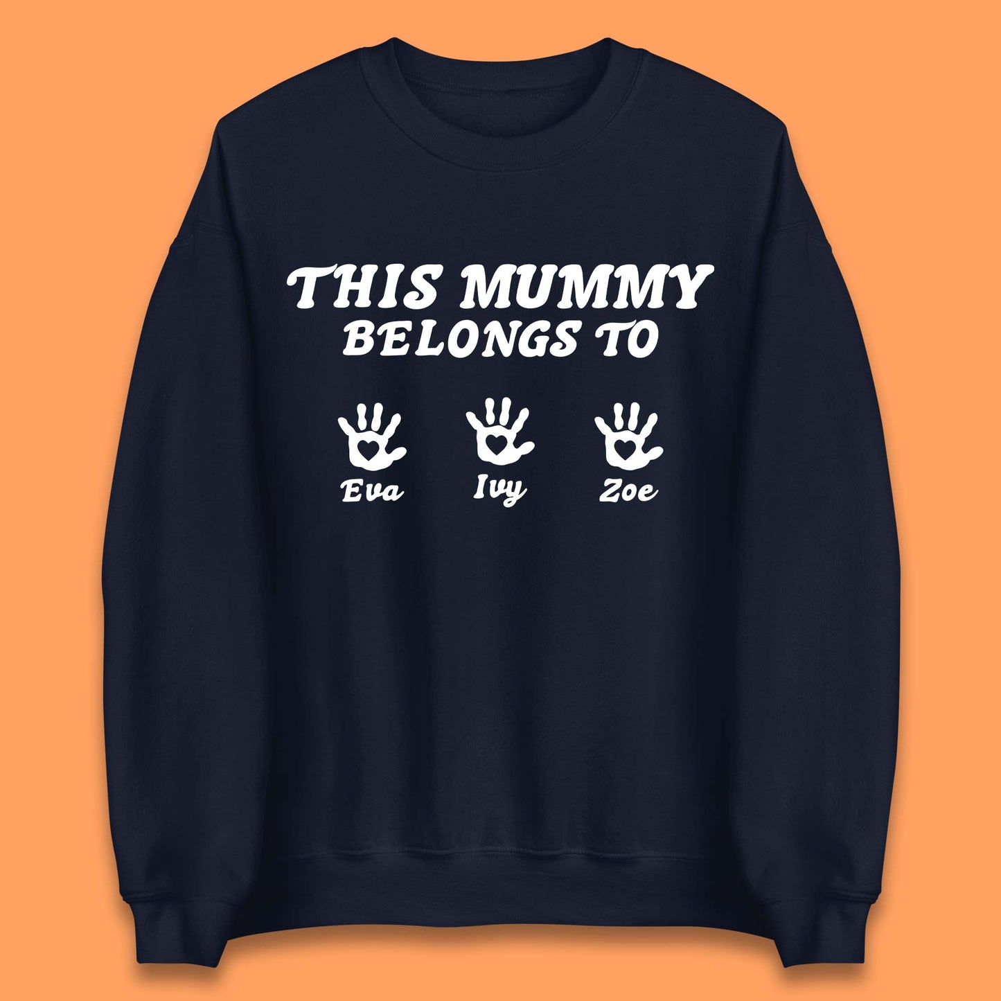 Personalised This Mummy Belongs Unisex Sweatshirt