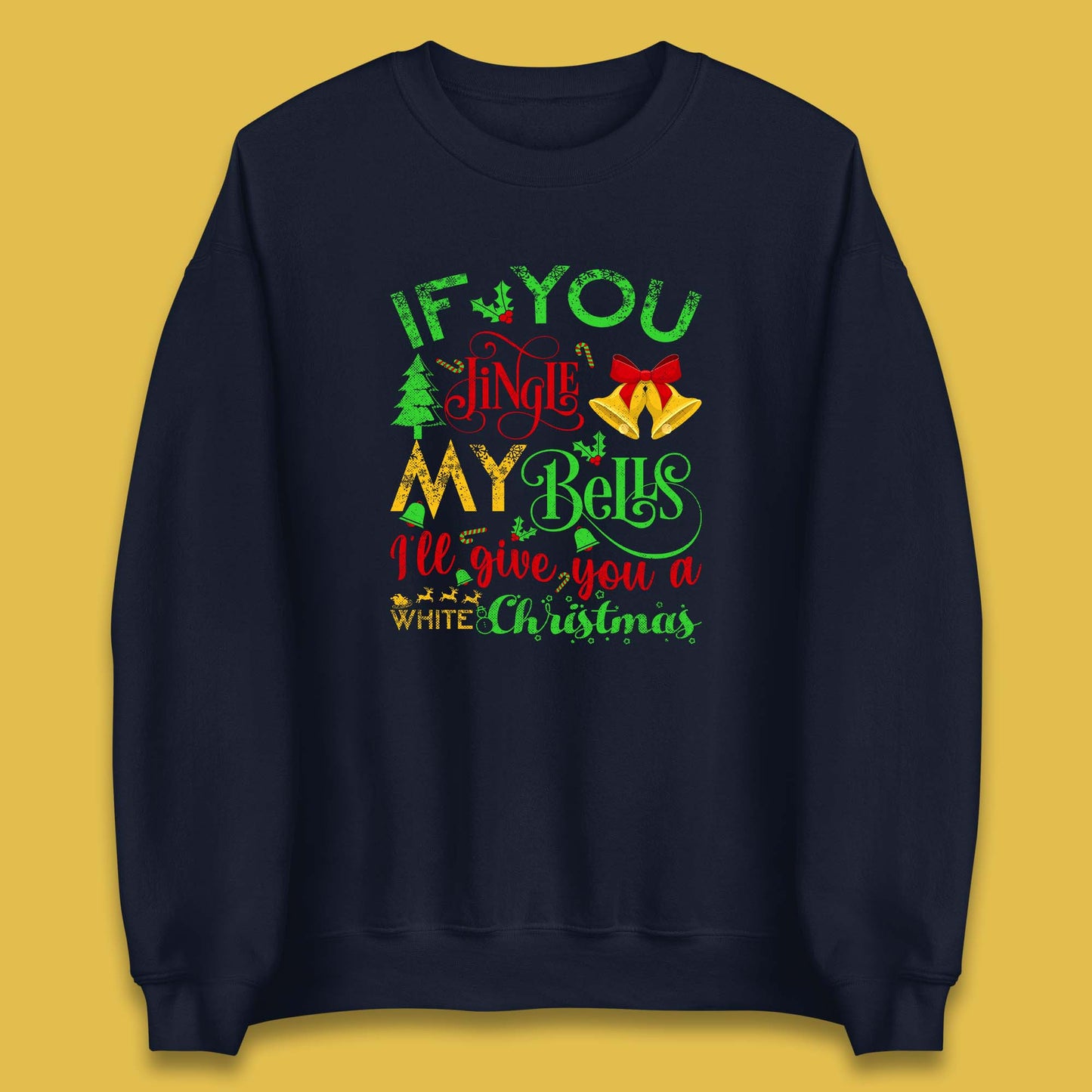 jingle bells funny sweatshirt