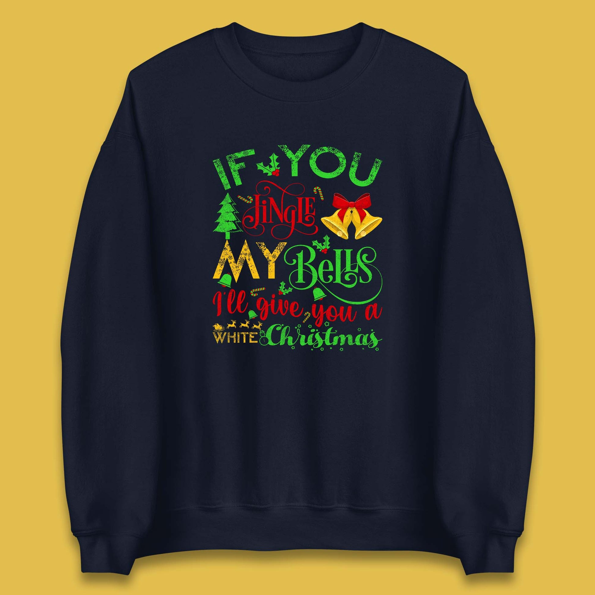 jingle bells funny sweatshirt