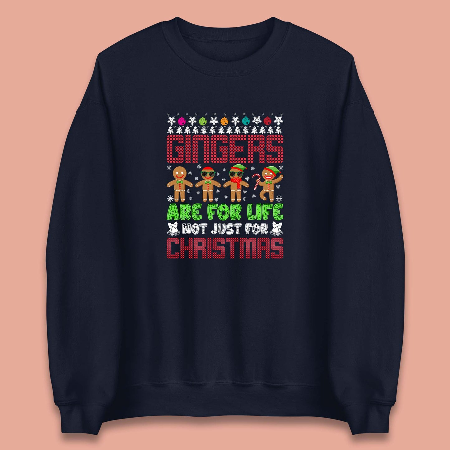 gingerbread christmas sweatshirt