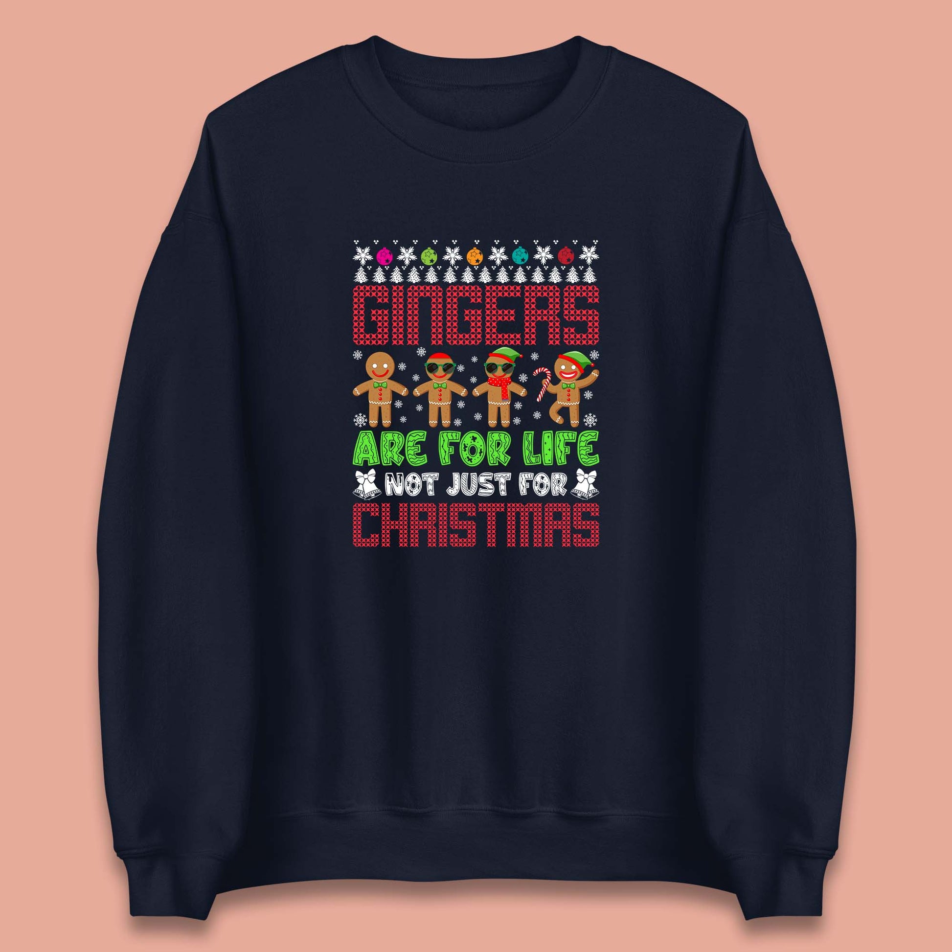 gingerbread christmas sweatshirt
