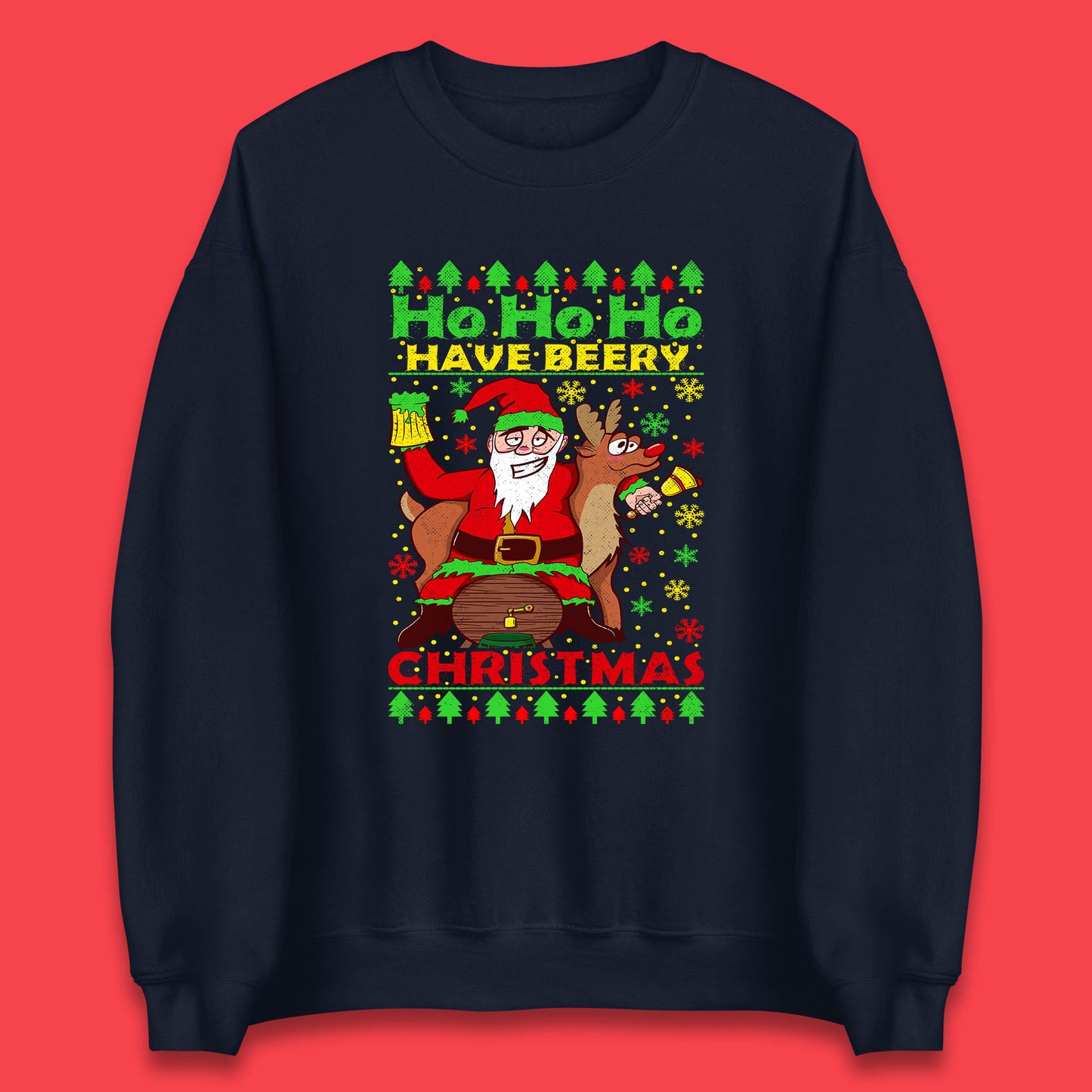 beery christmas sweatshirt
