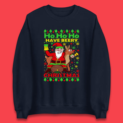 beery christmas sweatshirt