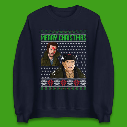 Wet Bandits Harry and Marv Christmas Jumper