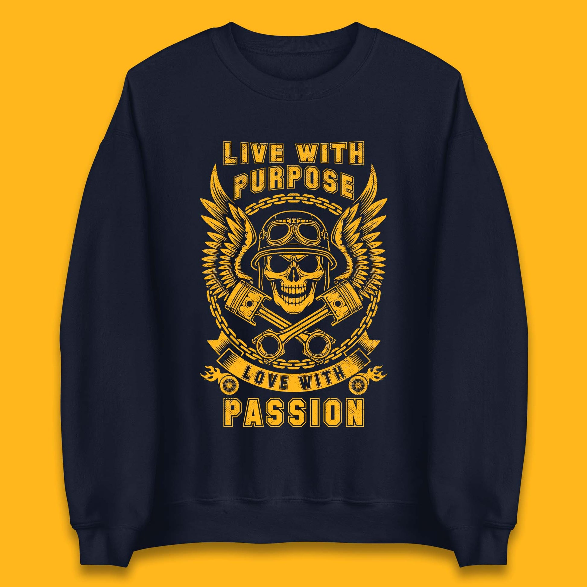 Biker Sweatshirts for Sale