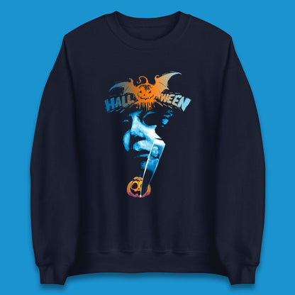 Michael Myers Halloween Laurie Halloween Take A Knife Horror Movie Character Unisex Sweatshirt