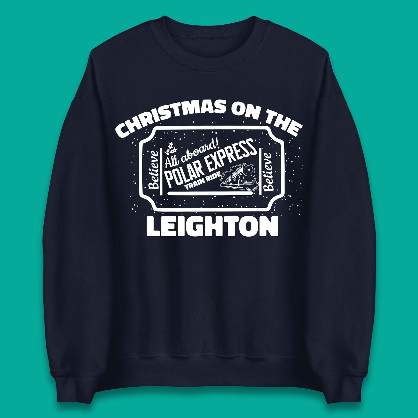 Polar Express Christmas Train Unisex Sweatshirt