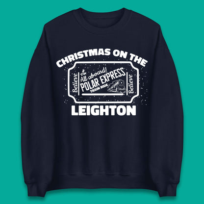 Polar Express Christmas Train Unisex Sweatshirt