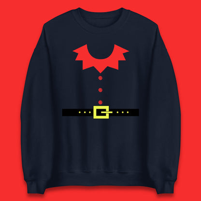 christmas elf costume sweatshirt