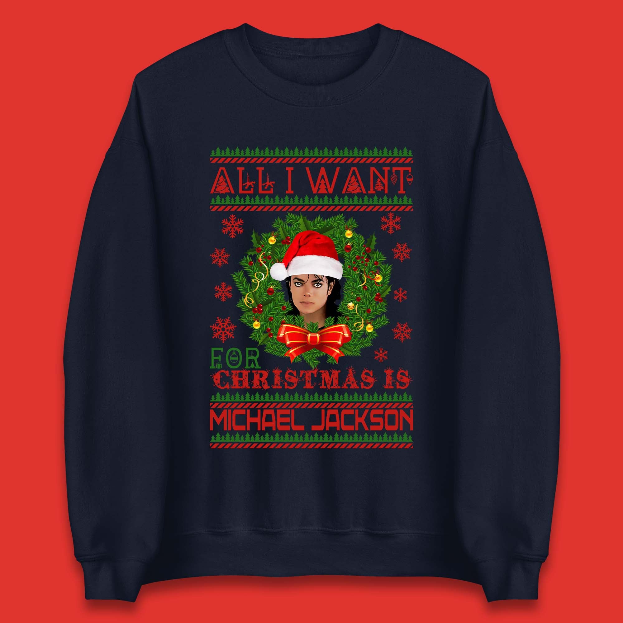 Michael Jackson Christmas Unisex Sweatshirt