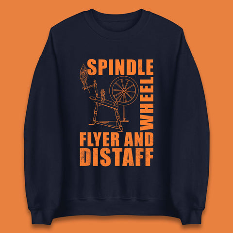Spindle Wheel Unisex Sweatshirt