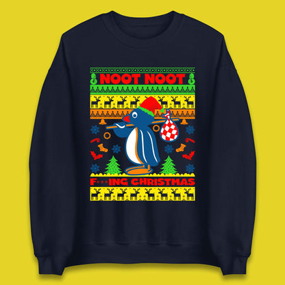 Penguin Noot Noot Christmas Unisex Sweatshirt