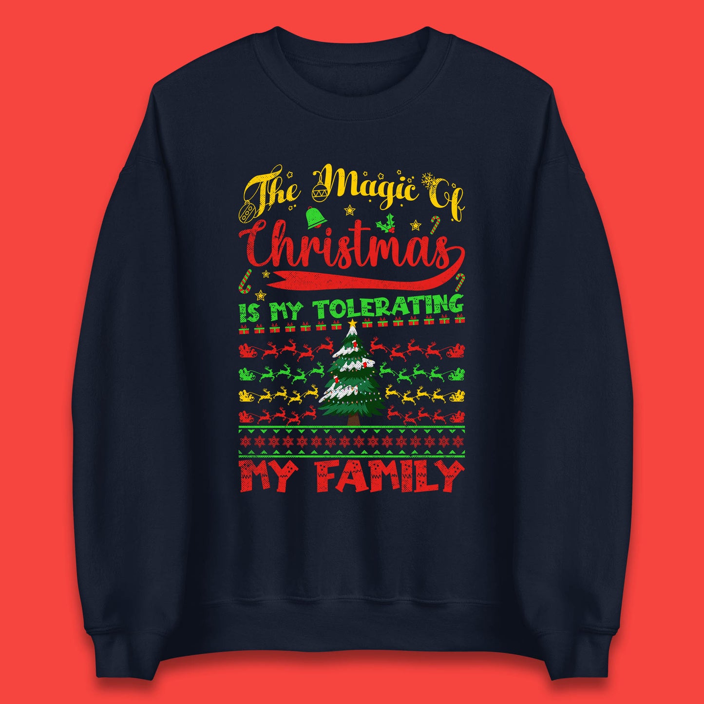 christmas quote sweatshirt