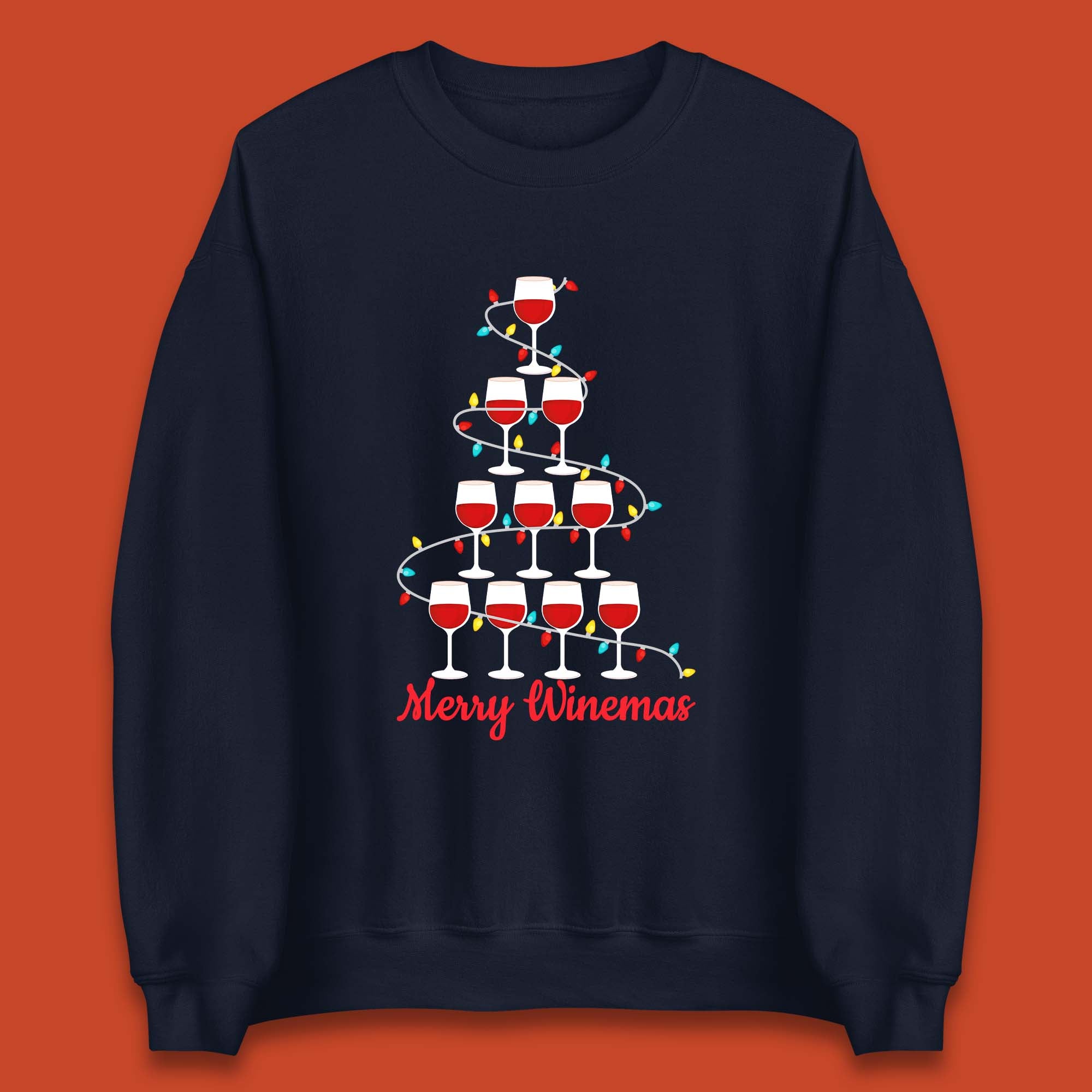 Merry Winemas Christmas Unisex Sweatshirt