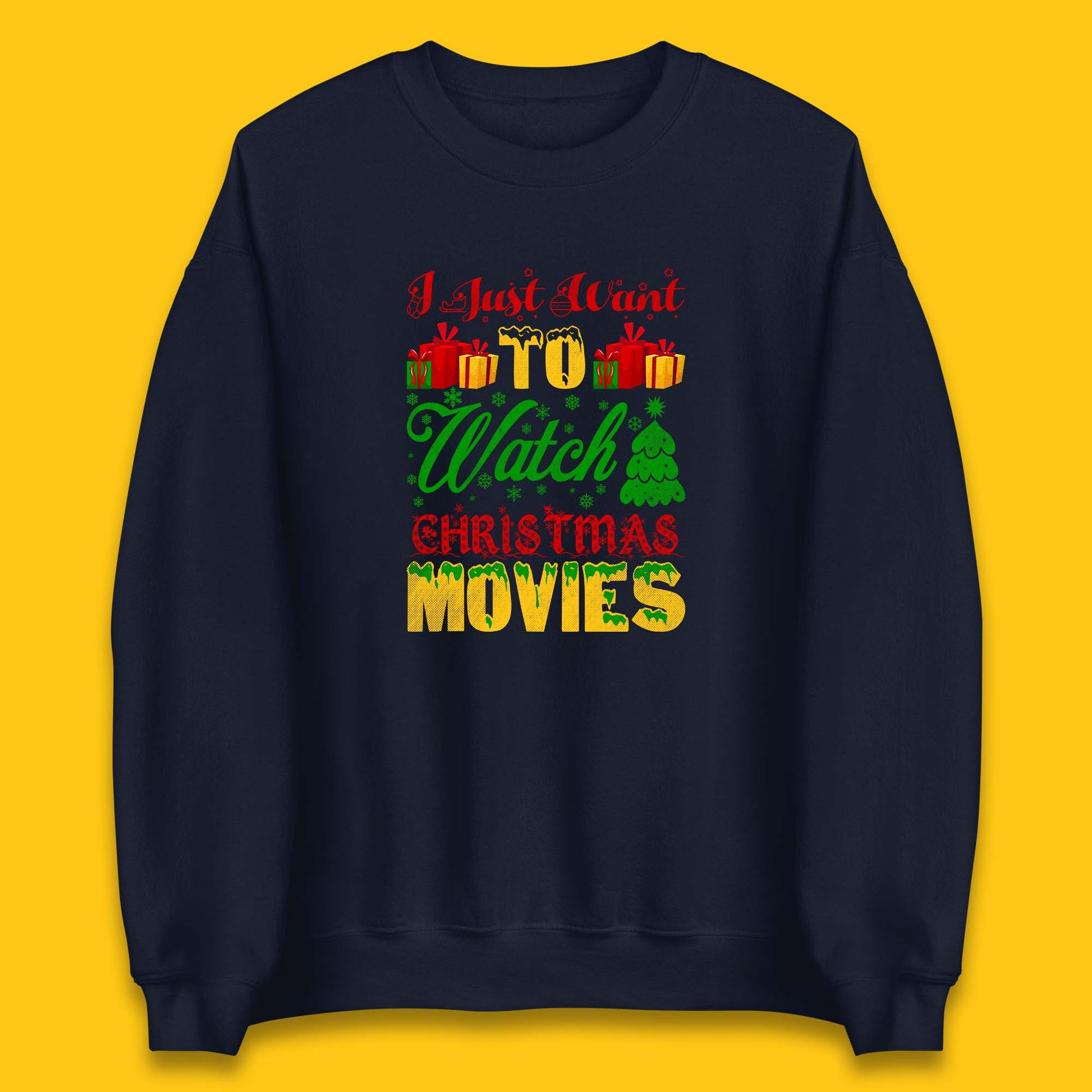 christmas movie sweatshirt