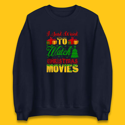 christmas movie sweatshirt