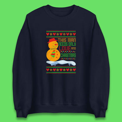 snowman christmas sweatshirt