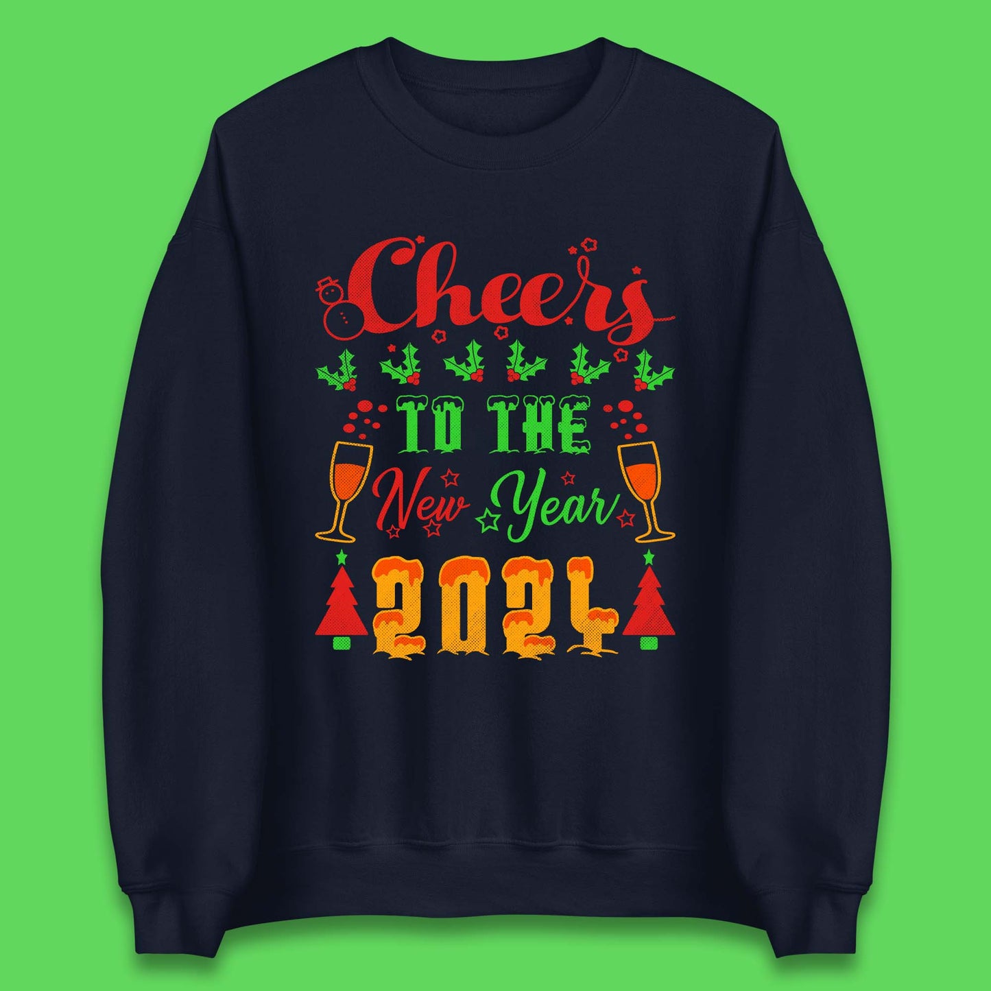 Cheers To The New Year 2024 Unisex Sweatshirt