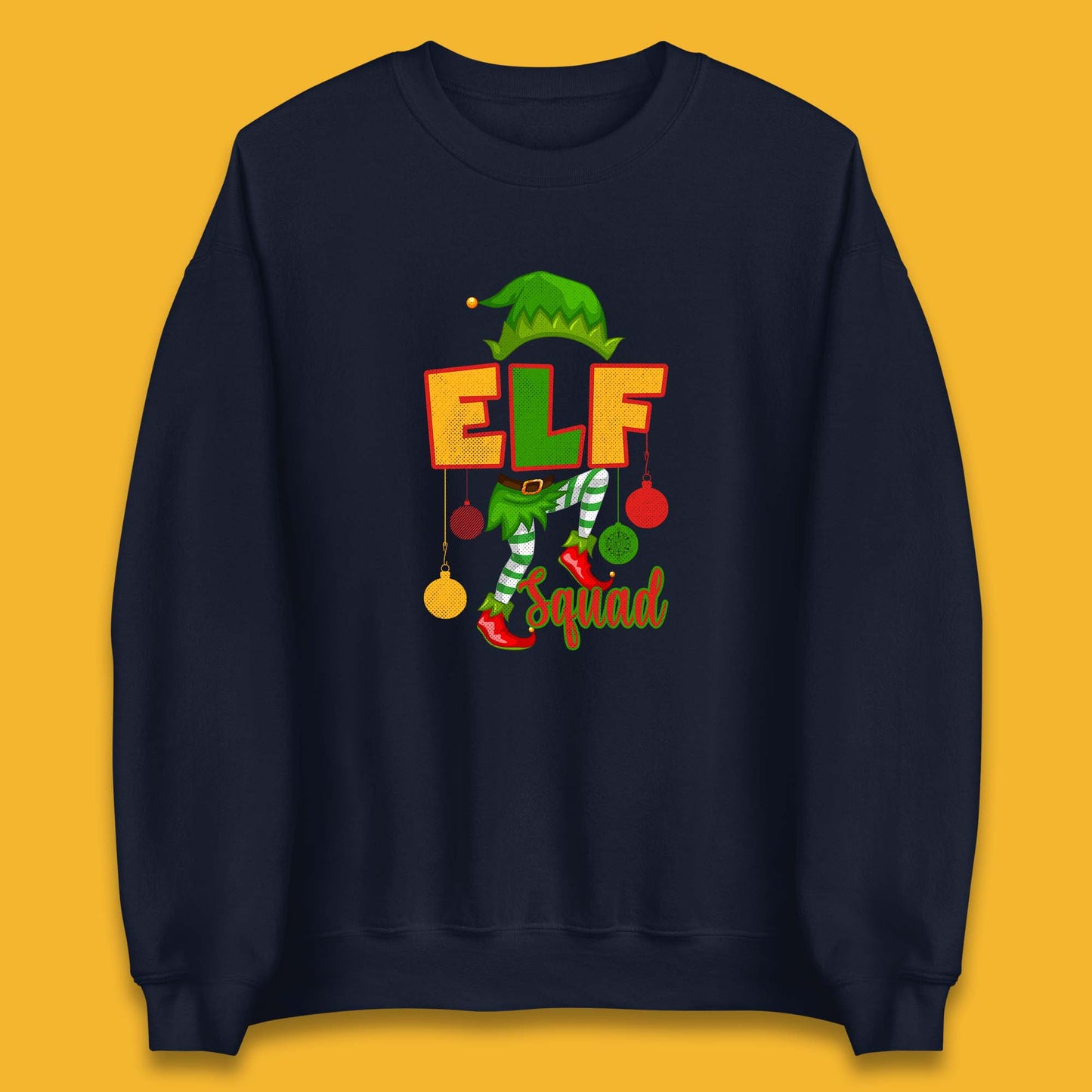 elf squad christmas sweatshirt