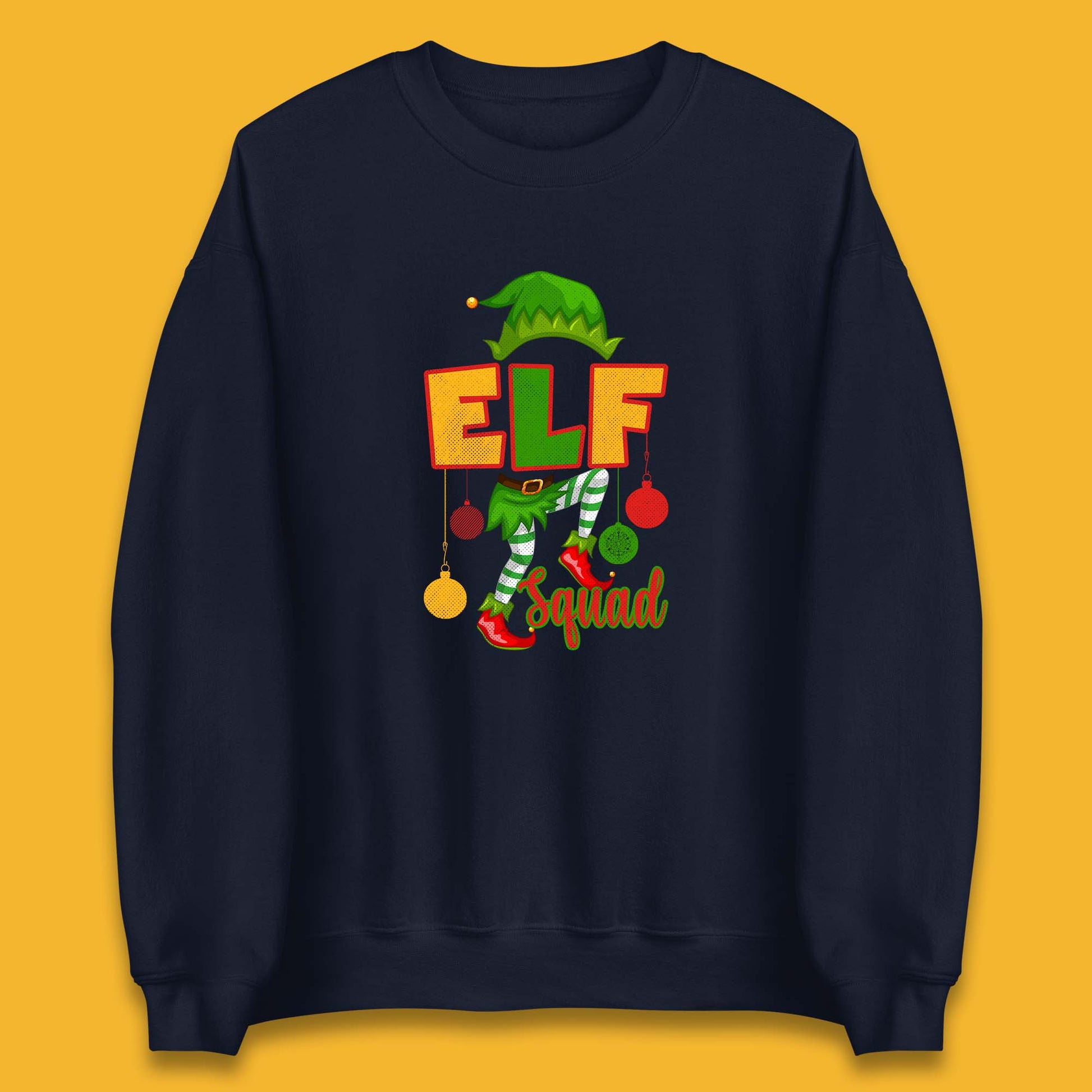 elf squad christmas sweatshirt