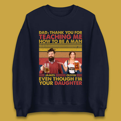 Personalised Thank You For Teaching Me Unisex Sweatshirt