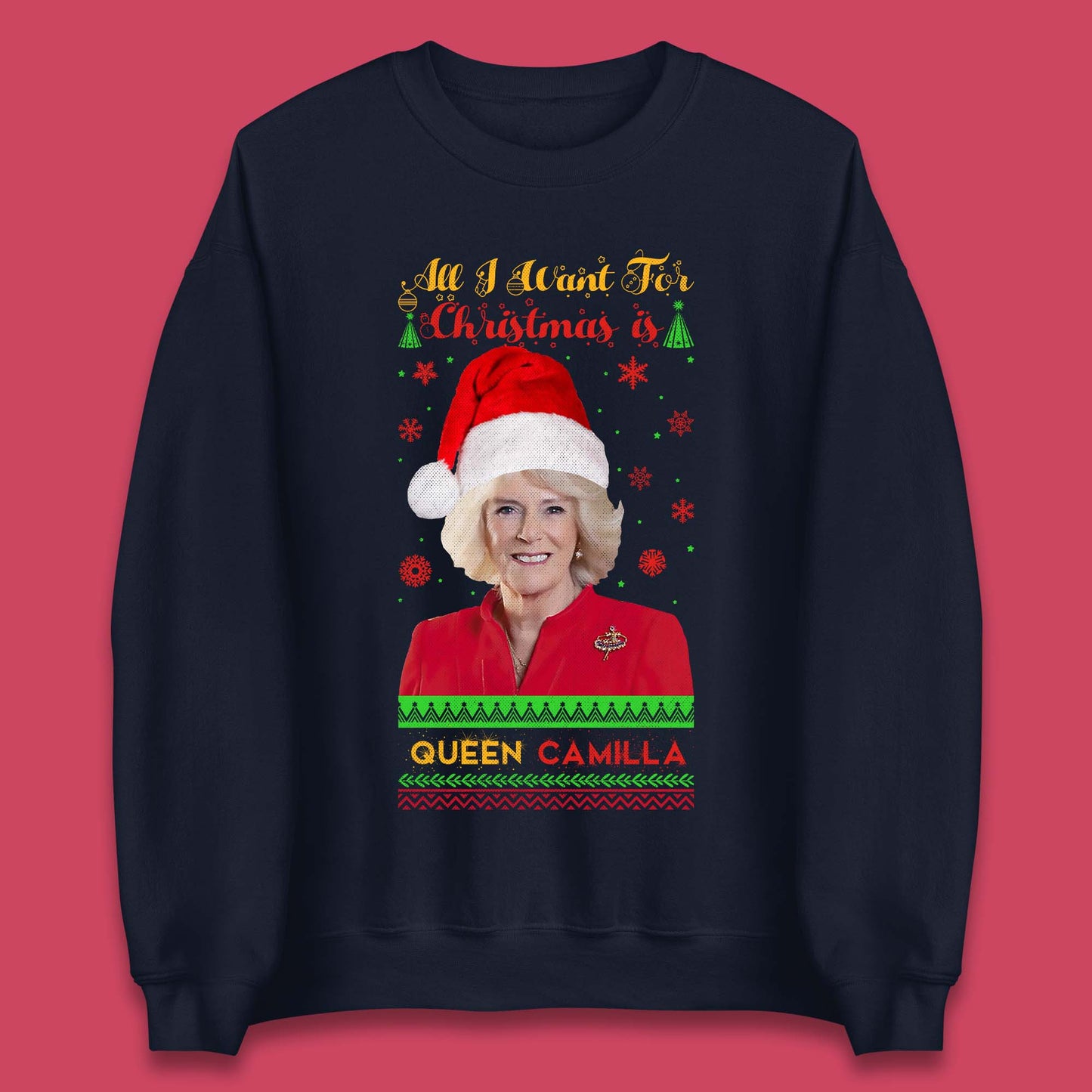 Queen Camilla Christmas Jumper