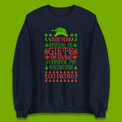 christmas elf sweatshirt