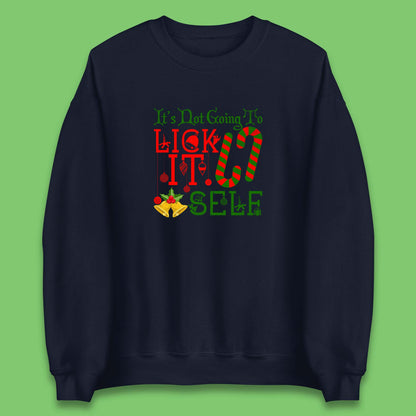 funny christmas candy cane sweatshirt