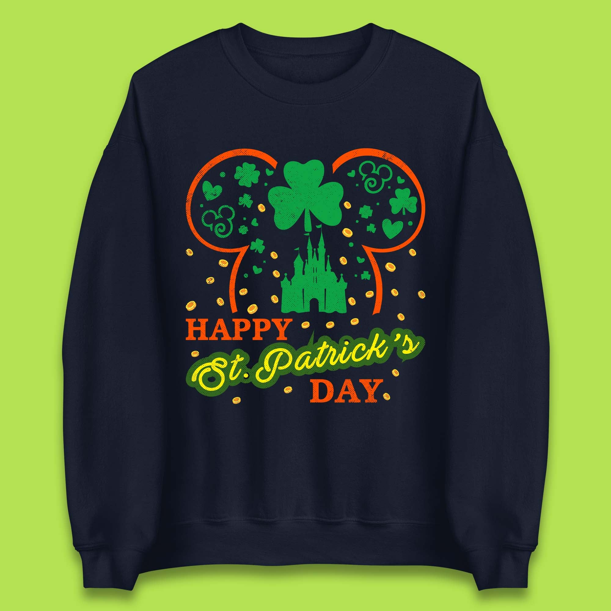 Disney Happy St. Patrick's Day Unisex Sweatshirt